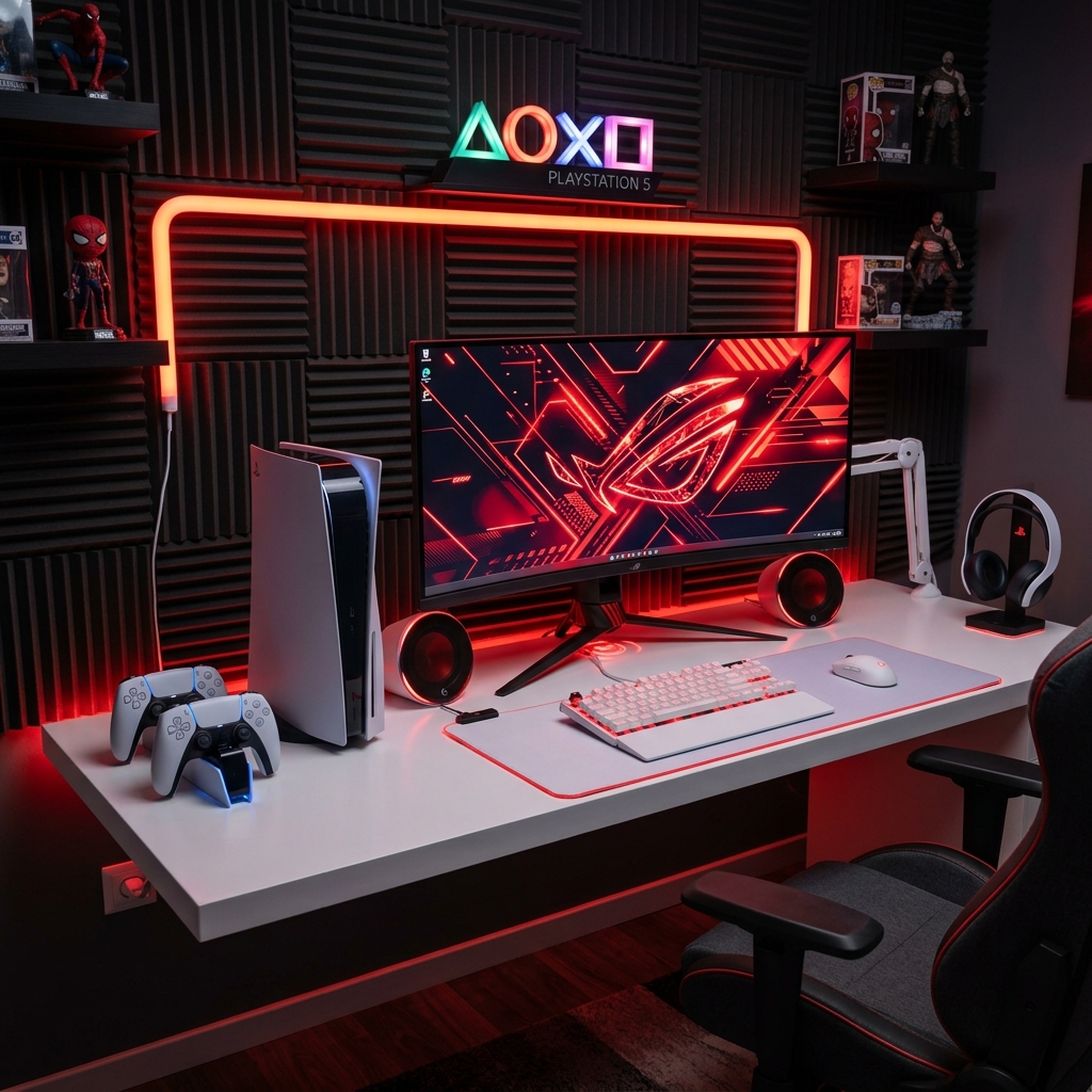 PS5 gaming setups