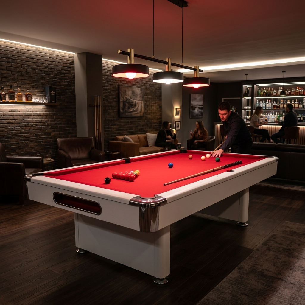 Elegant Snooker Table